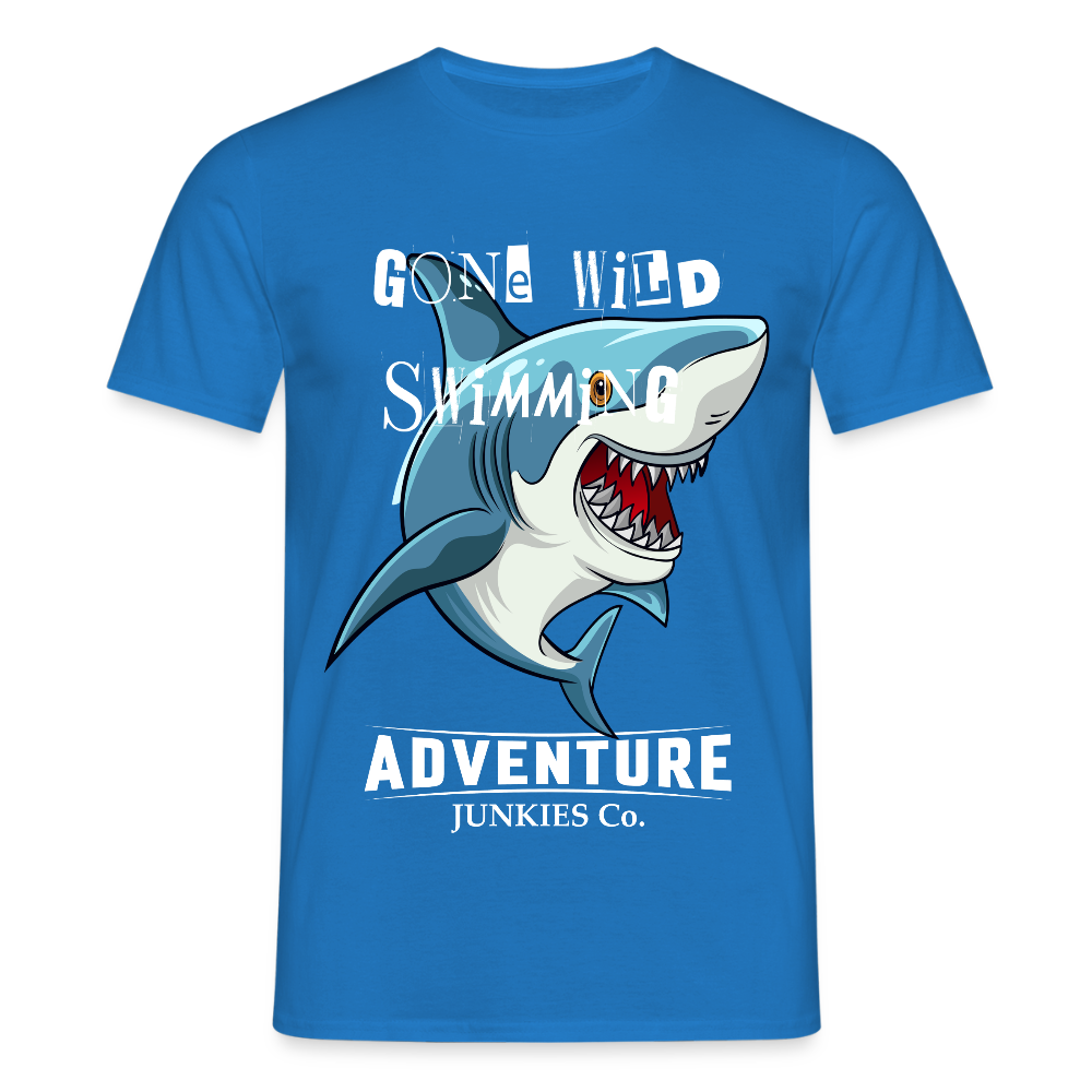 Men's T-Shirt water - royal blue