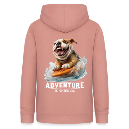 Women's Hoodie Water Adventures - dusky rose