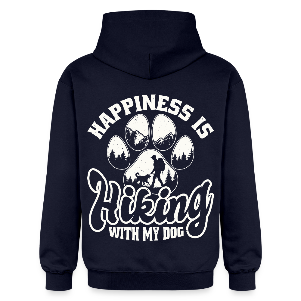 Adult  Unisex Midweight Hoodie - navy