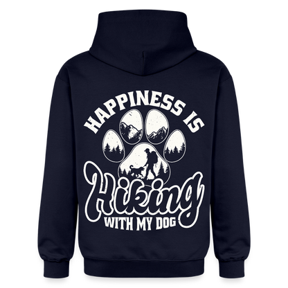 Adult  Unisex Midweight Hoodie - navy