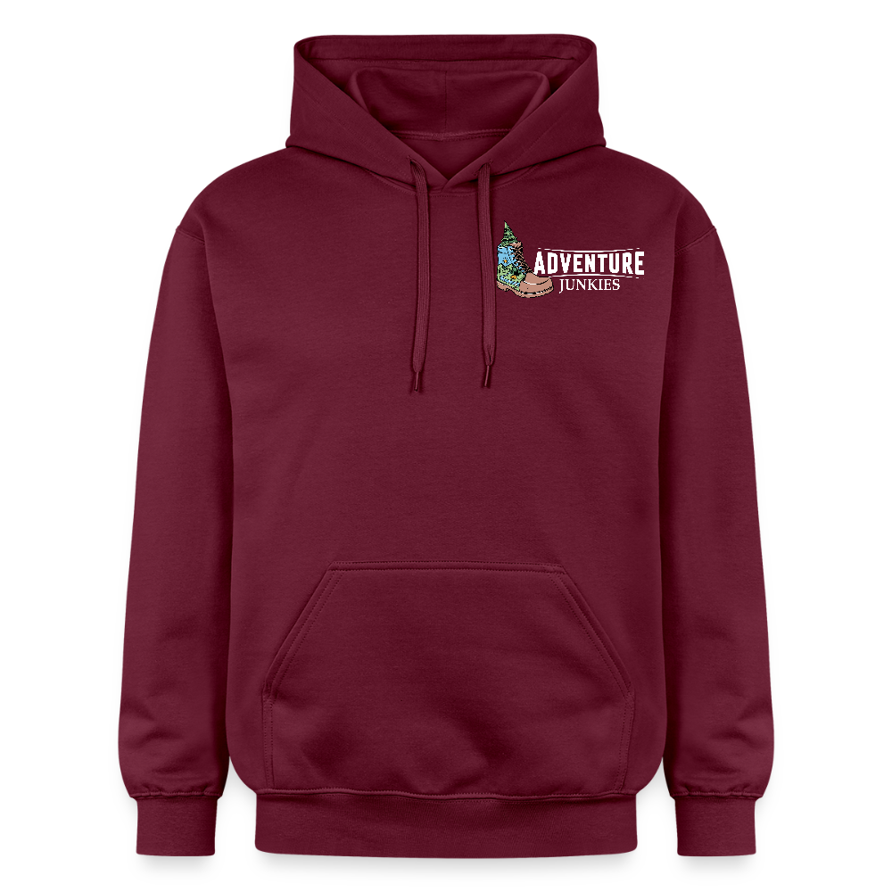 Adult Unisex  Midweight Hoodie - maroon
