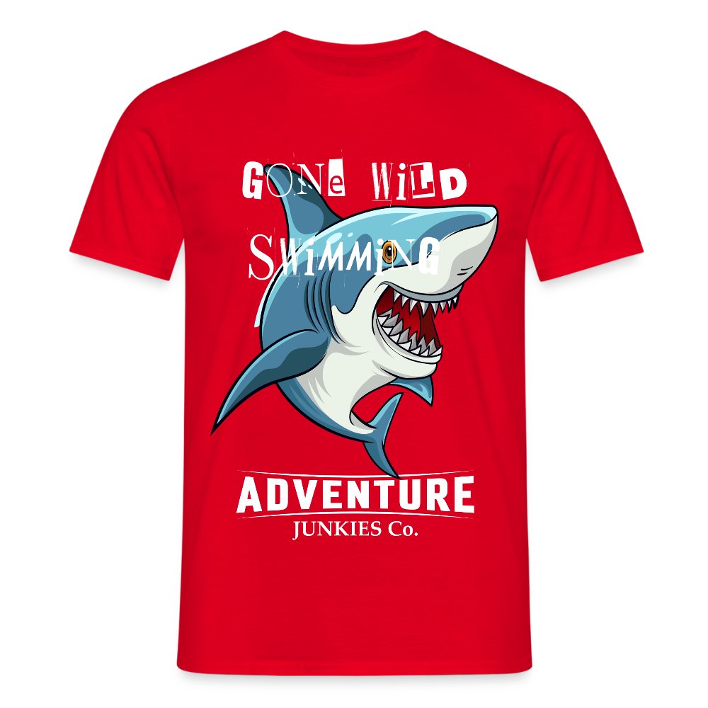 Men's T-Shirt water - red