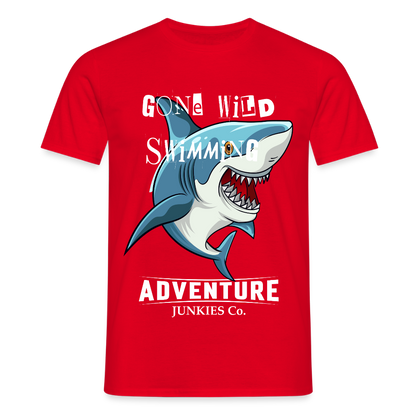 Men's T-Shirt water - red