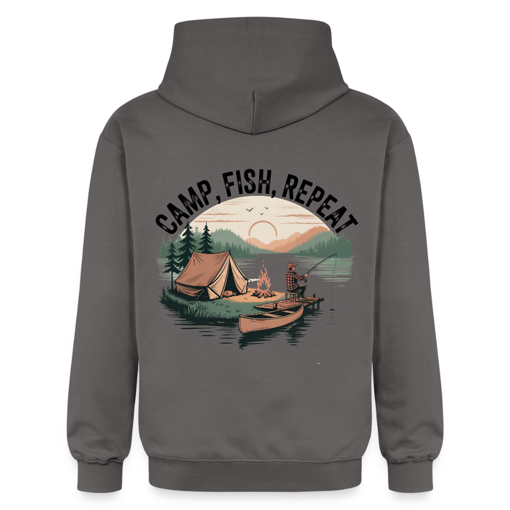 Unisex Midweight Hoodie - dark grey