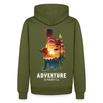 Men’s Premium Hiking /Walking Hoodie - khaki