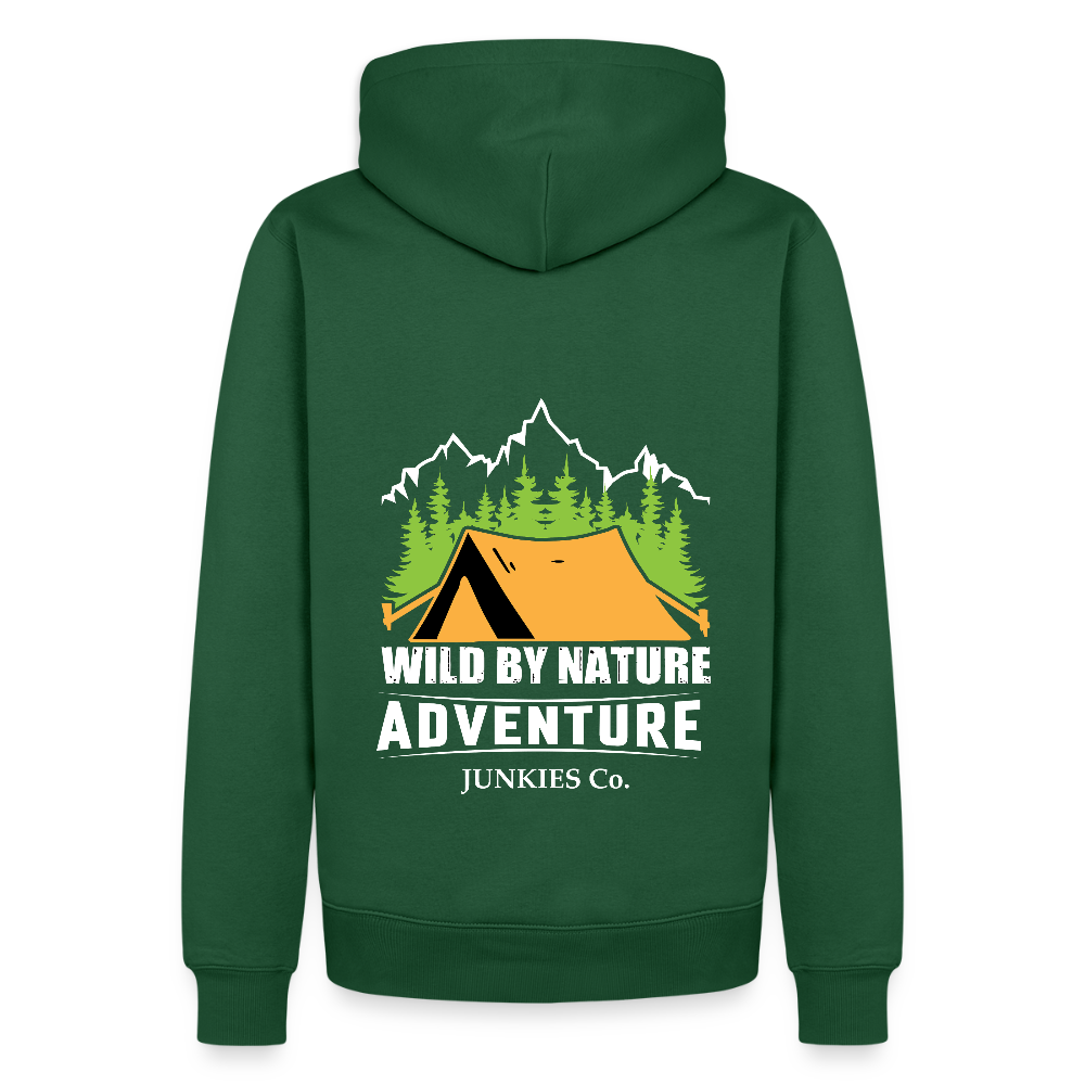 Men’s Premium Camping  Hoodie - bottle green
