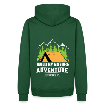 Men’s Premium Camping  Hoodie - bottle green