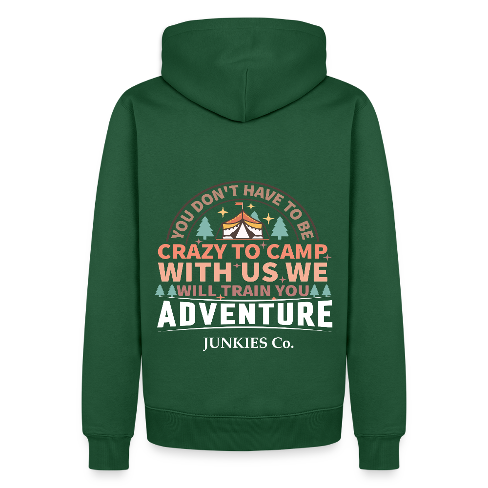 Men’s Premium Camping Hoodie - bottle green