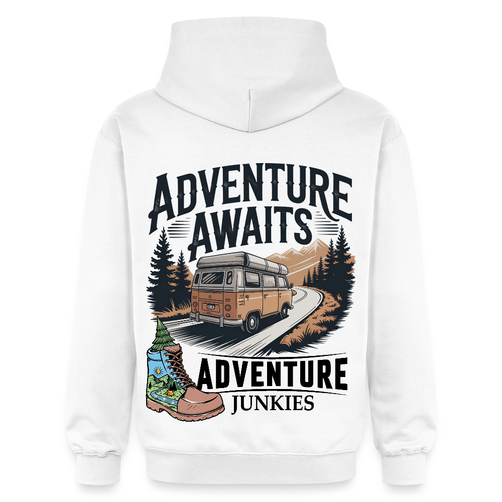Unisex Midweight Hoodie - white