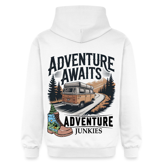 Unisex Midweight Hoodie - white