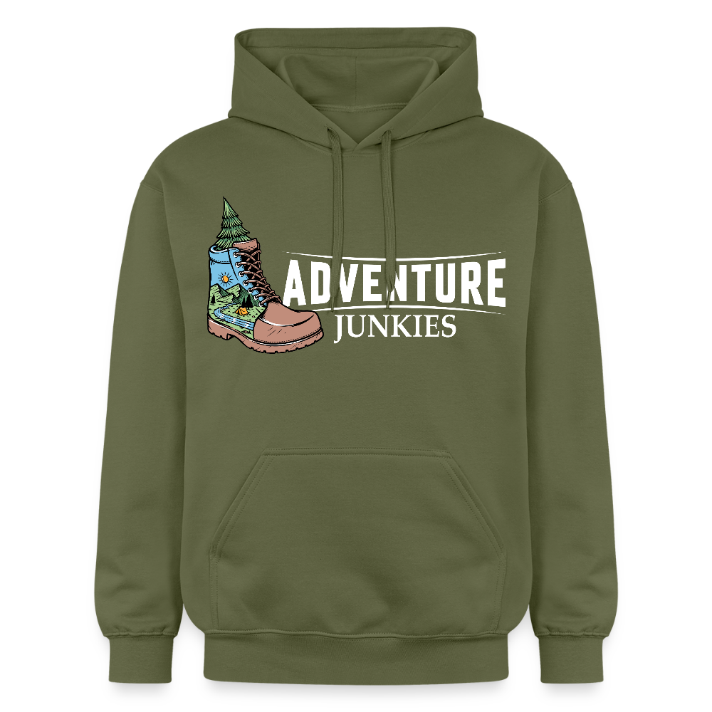 Unisex Midweight Hoodie - military green