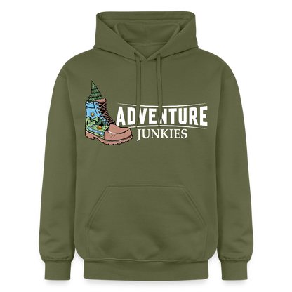 Unisex Midweight Hoodie - military green
