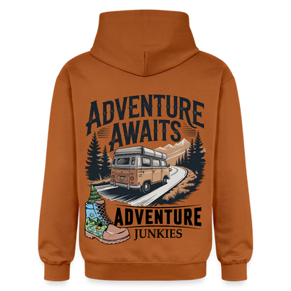 Unisex Midweight Hoodie - Athletic Orange