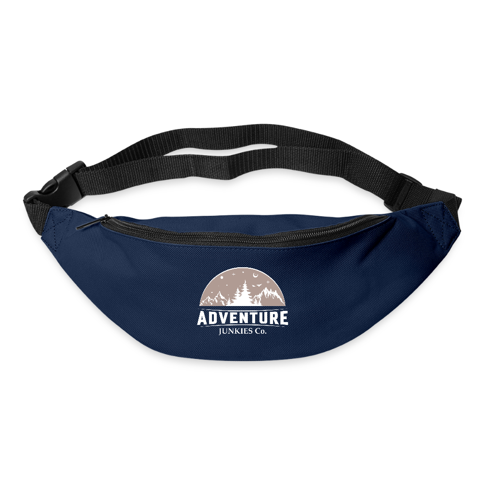 Bum bag Brown Logo - navy