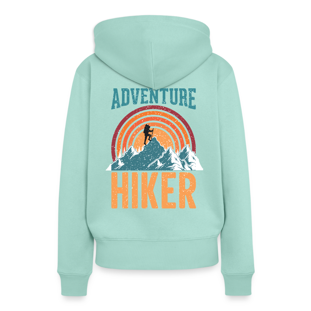 Women’s Premium Hiking / Walking Hoodie - mint 
