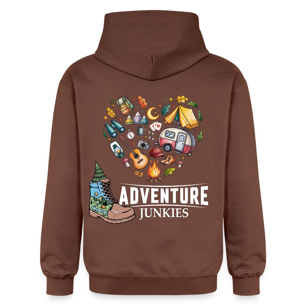 Unisex Midweight Hoodie - cocoa