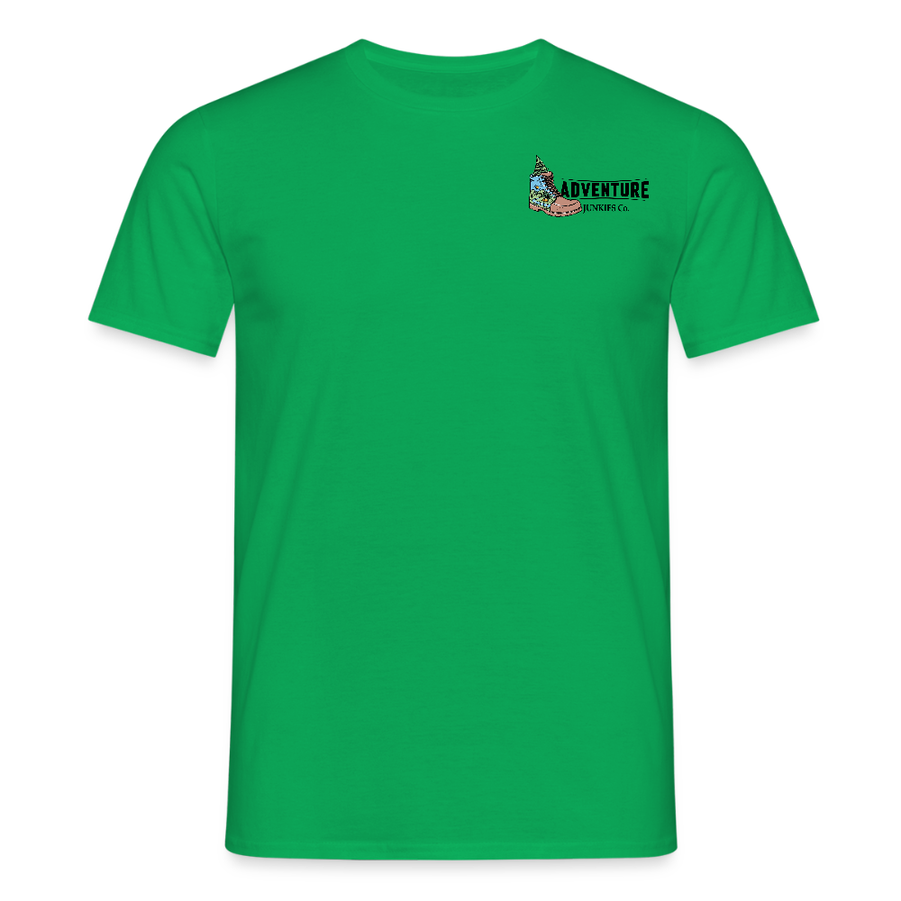 Men's Camping T-Shirt - kelly green