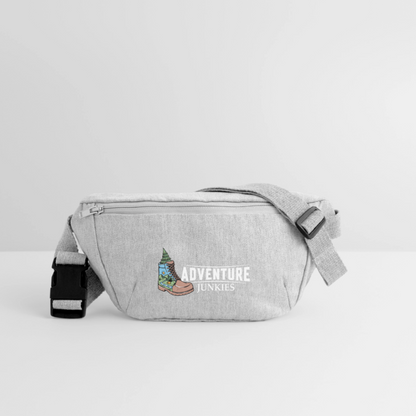 Recycled Hip Bag - heather grey