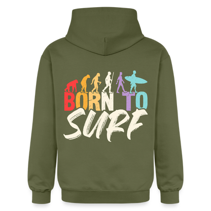 Adult Unisex  Midweight Hoodie - military green