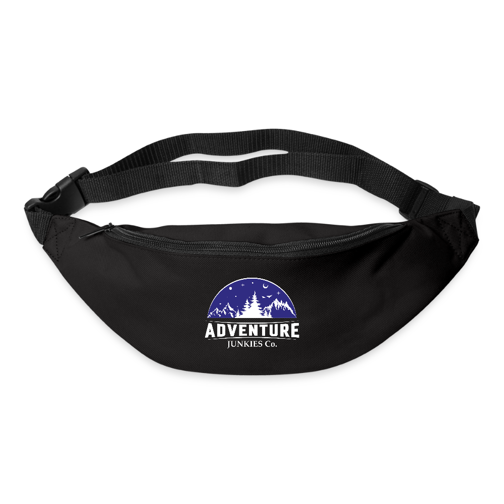 Bum bag Dark Blue Logo - black