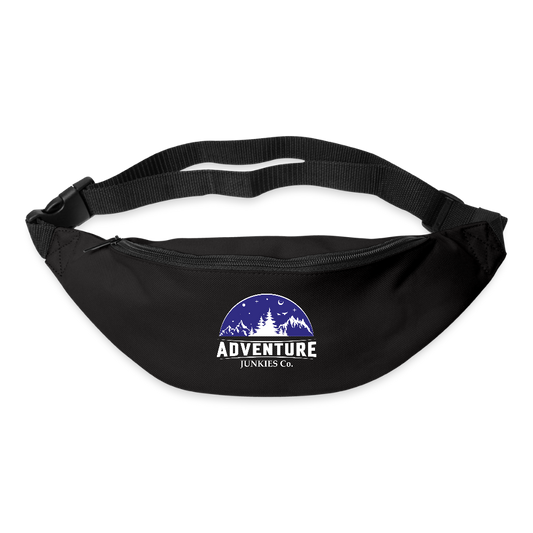 Bum bag Dark Blue Logo - black