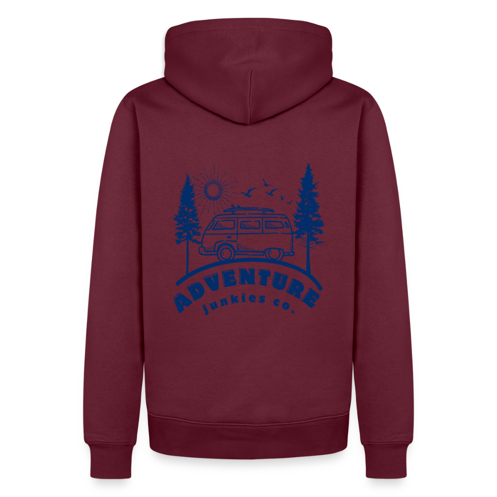 Men’s Premium Camping  Hoodie - burgundy