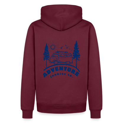Men’s Premium Camping  Hoodie - burgundy