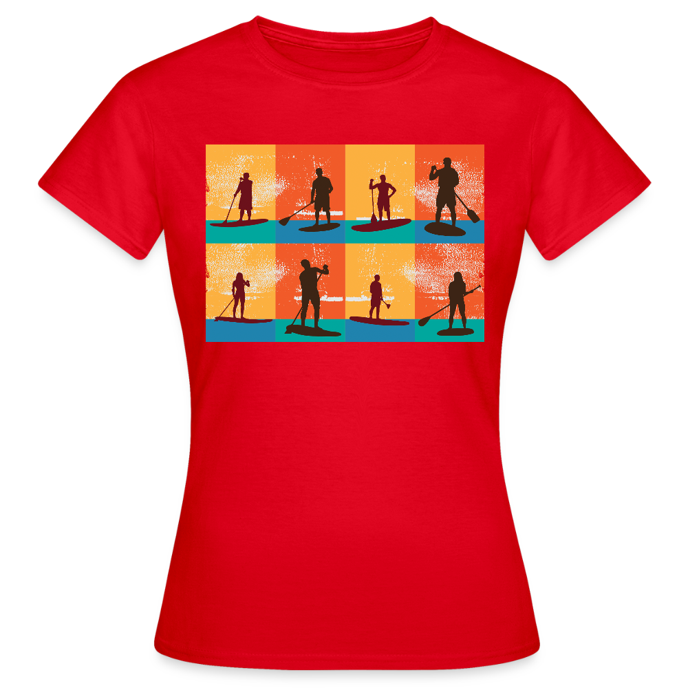 Women's Water Adventure T-Shirt - red