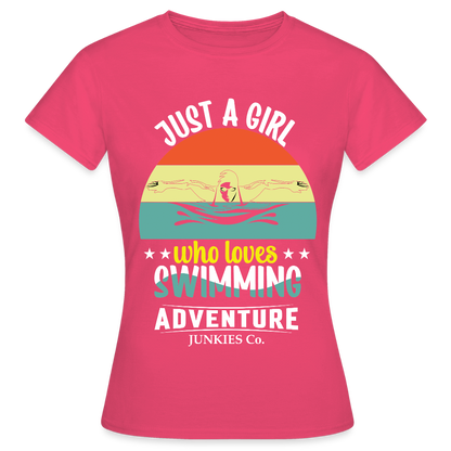Women's Water Adventure T-Shirt - azalea