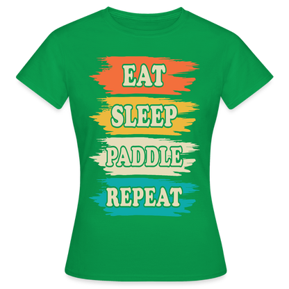 Women's Water Adventure  T-Shirt - kelly green