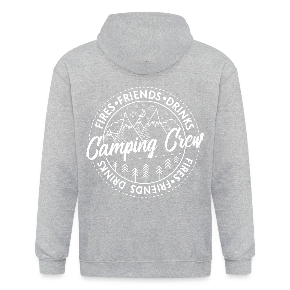Unisex Heavyweight Hooded Jacket - heather grey