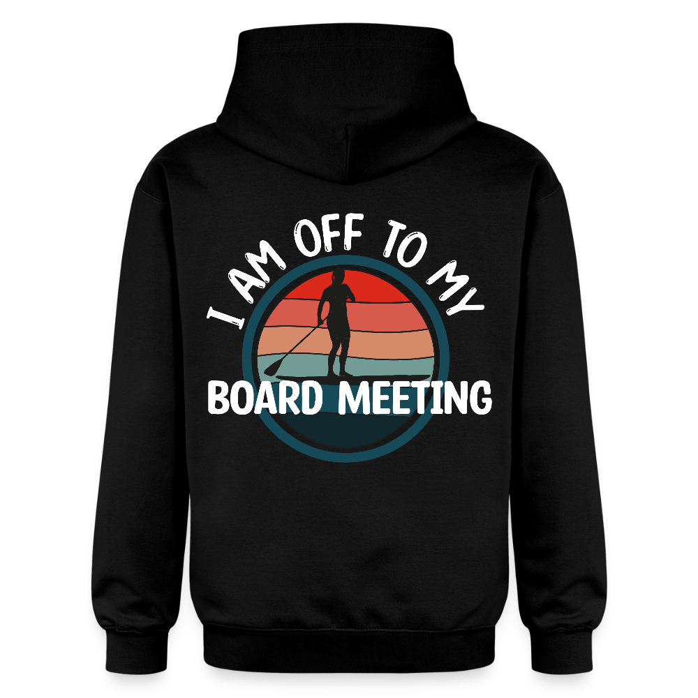 Adult Unisex Midweight Hoodie - black
