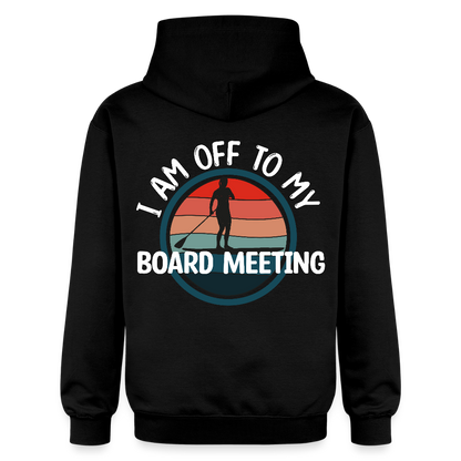 Adult Unisex Midweight Hoodie - black