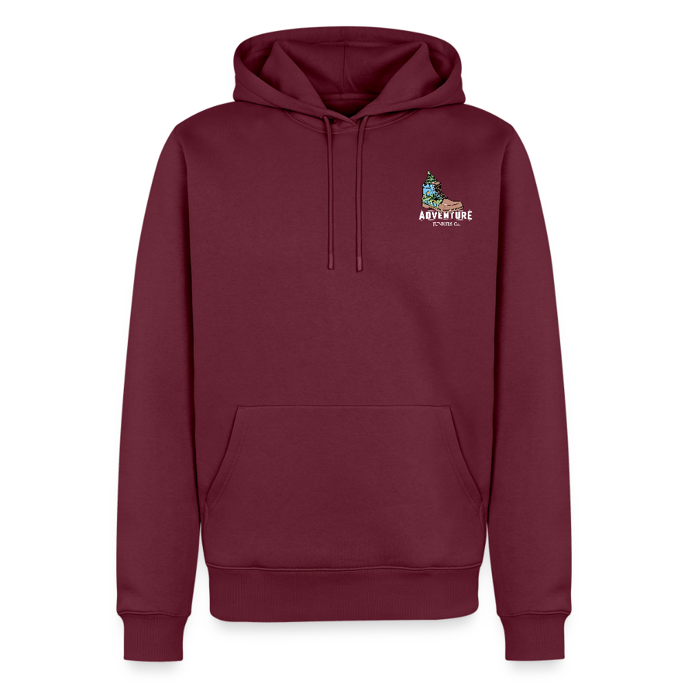 Men’s Premium Camping Hoodie - burgundy