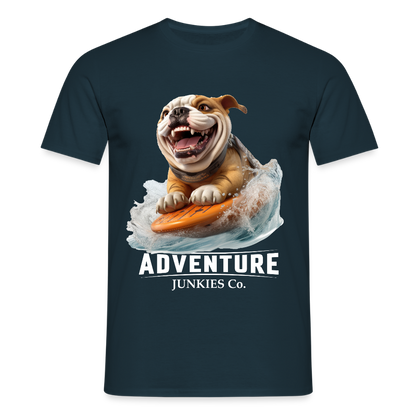 Men's T-Shirt water - navy