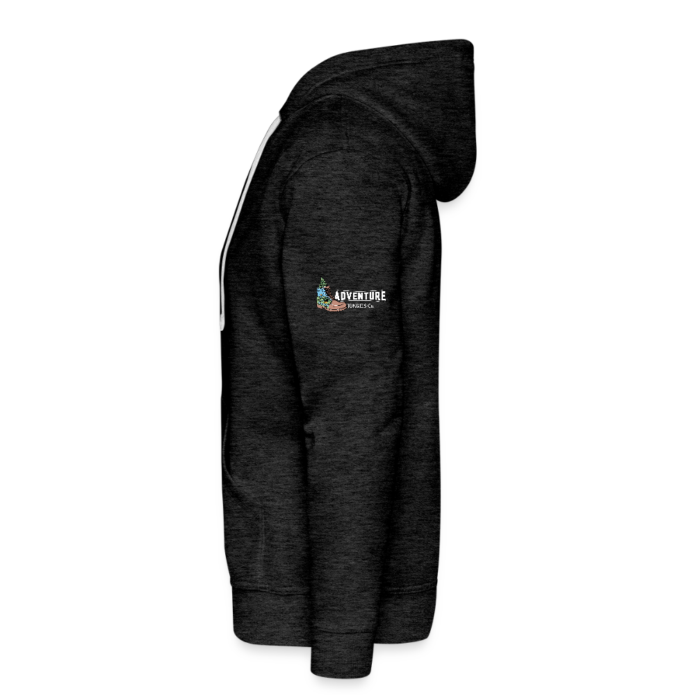 Men’s Premium Water Fun  Hoodie - charcoal grey
