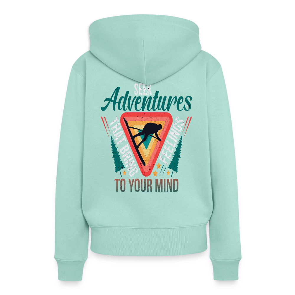 Women’s Premium  Hiking / Walking Hoodie - mint 