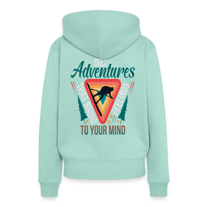 Women’s Premium  Hiking / Walking Hoodie - mint 
