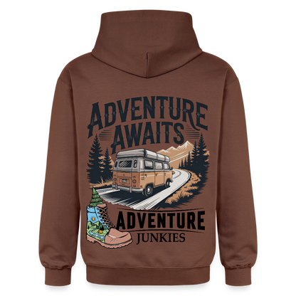 Unisex Midweight Hoodie - cocoa