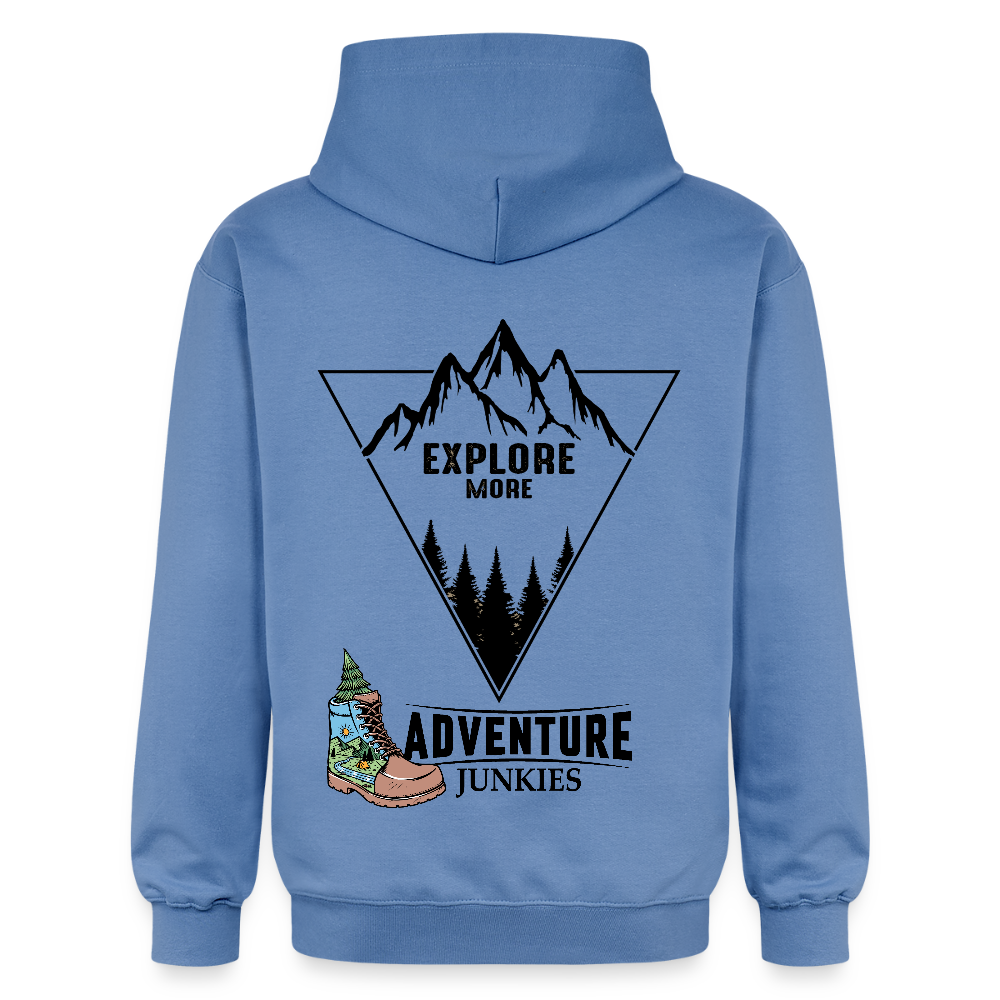Adult Unisex  Midweight Hoodie - carolina blue