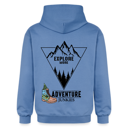 Adult Unisex  Midweight Hoodie - carolina blue