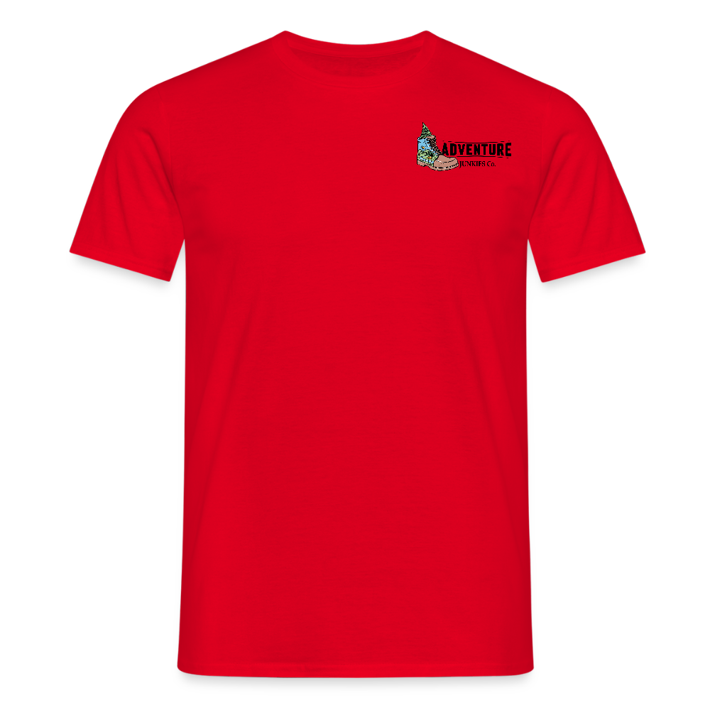 Men's Camping T-Shirt - red