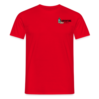 Men's Camping T-Shirt - red