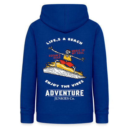 Women's Hoodie Water Adventure - bright royal