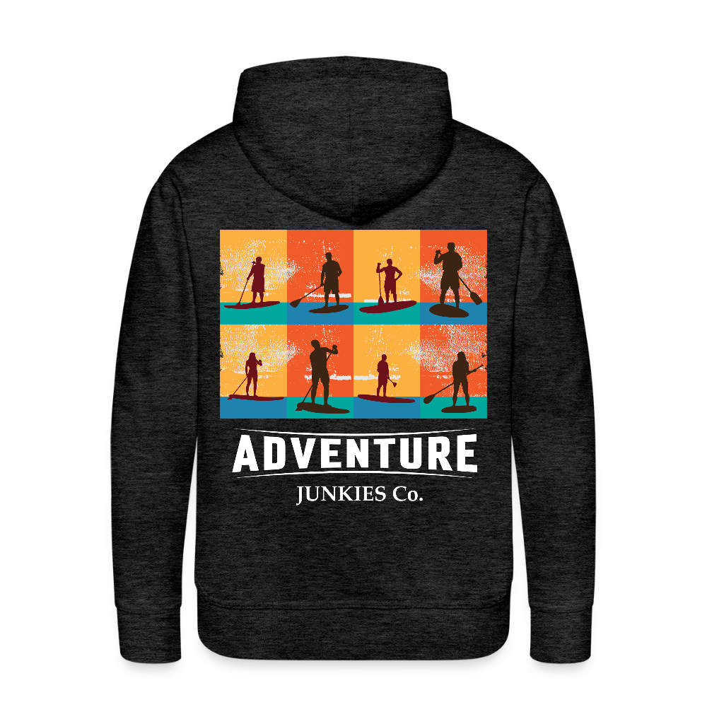 Men’s Premium Water Fun Hoodie - charcoal grey