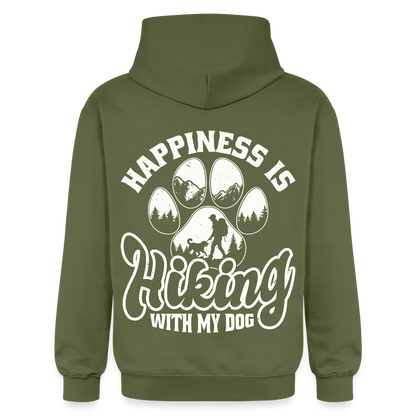 Adult  Unisex Midweight Hoodie - military green