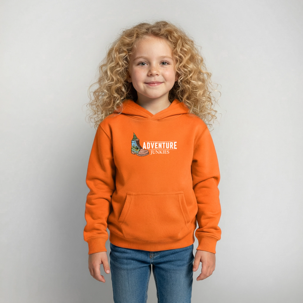 Children's  Unisex Hoodie - orange