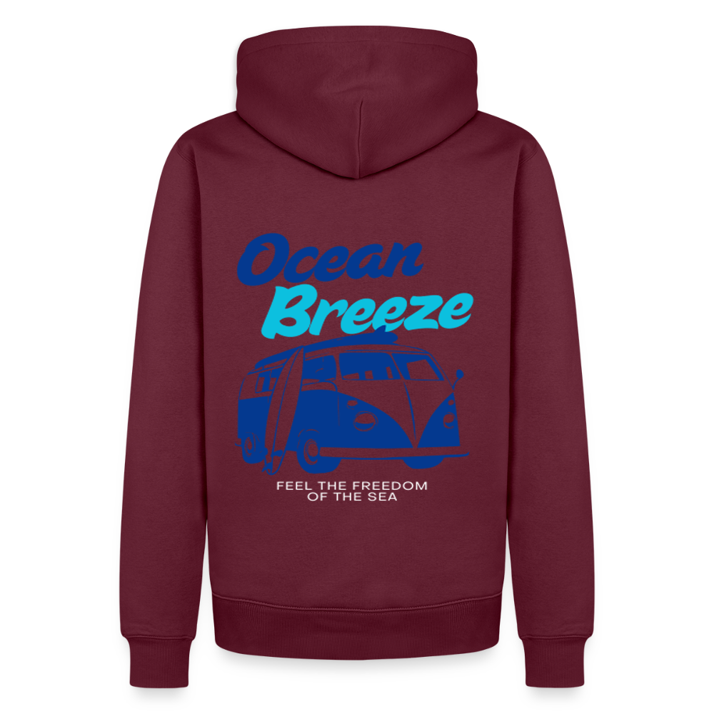 Men’s Premium Camping Hoodie - burgundy