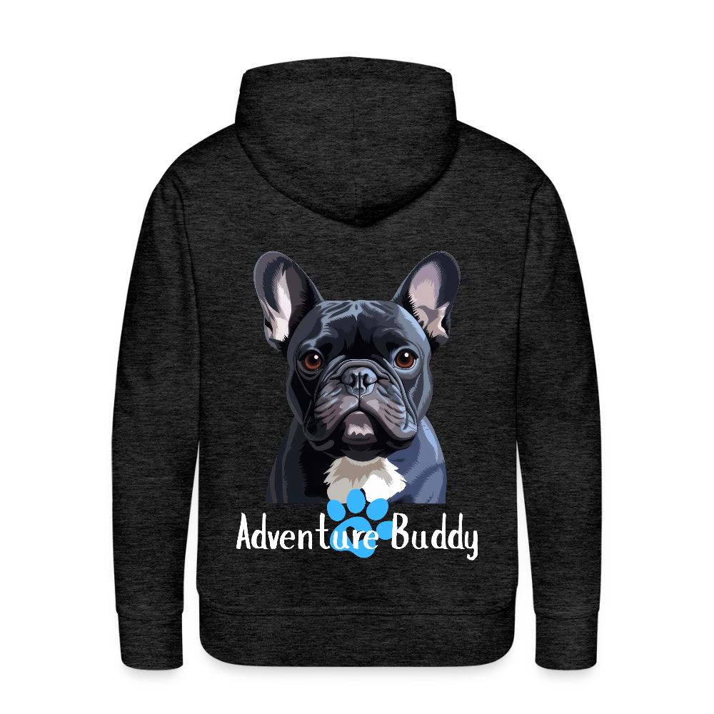 Men’s Premium Pet Hoodie - charcoal grey