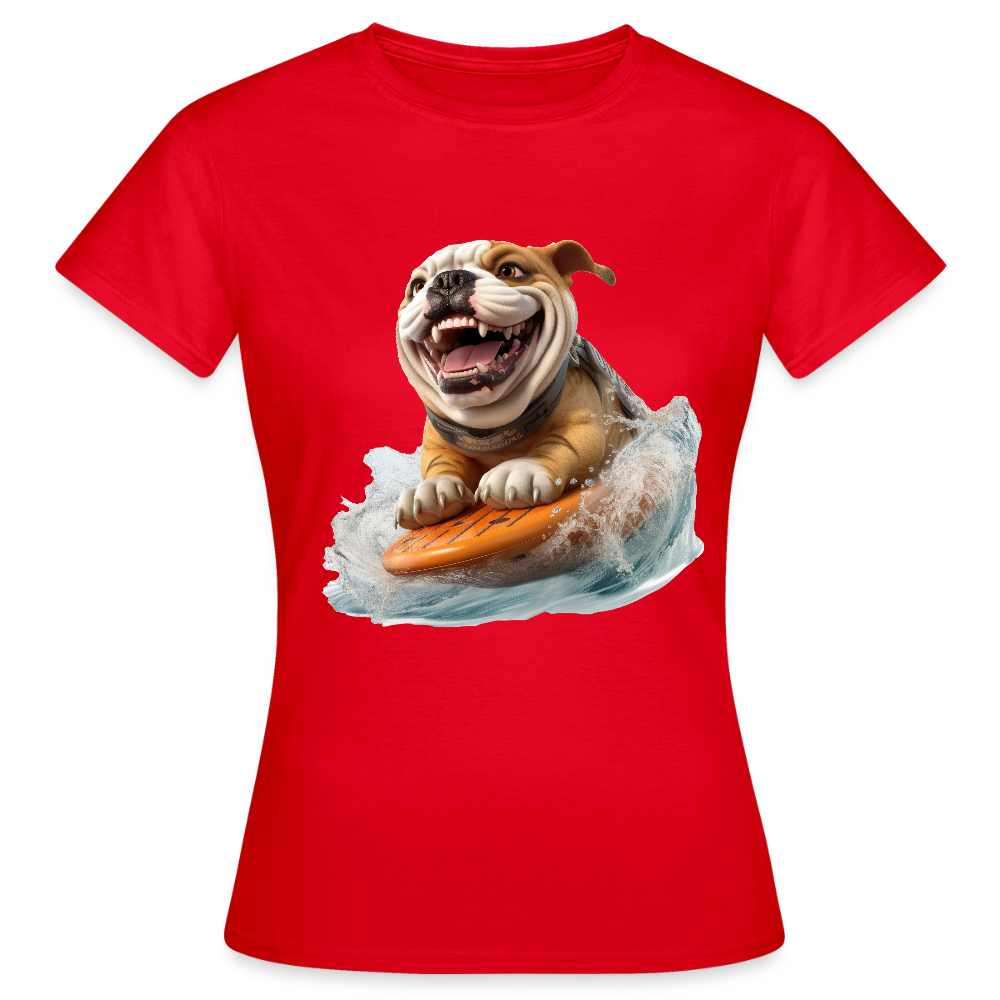 Women's Water Adventure T-Shirt - red